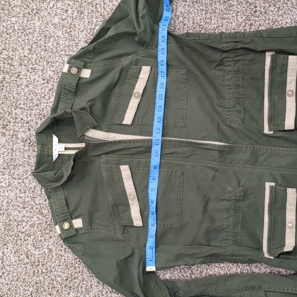 Cabi military lightweight jacket size medium army green khaki - Picture 9 of 15